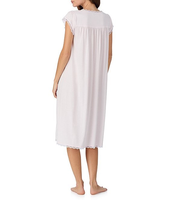Eileen West Cotton Modal Jersey C/S Waltz Nightgown