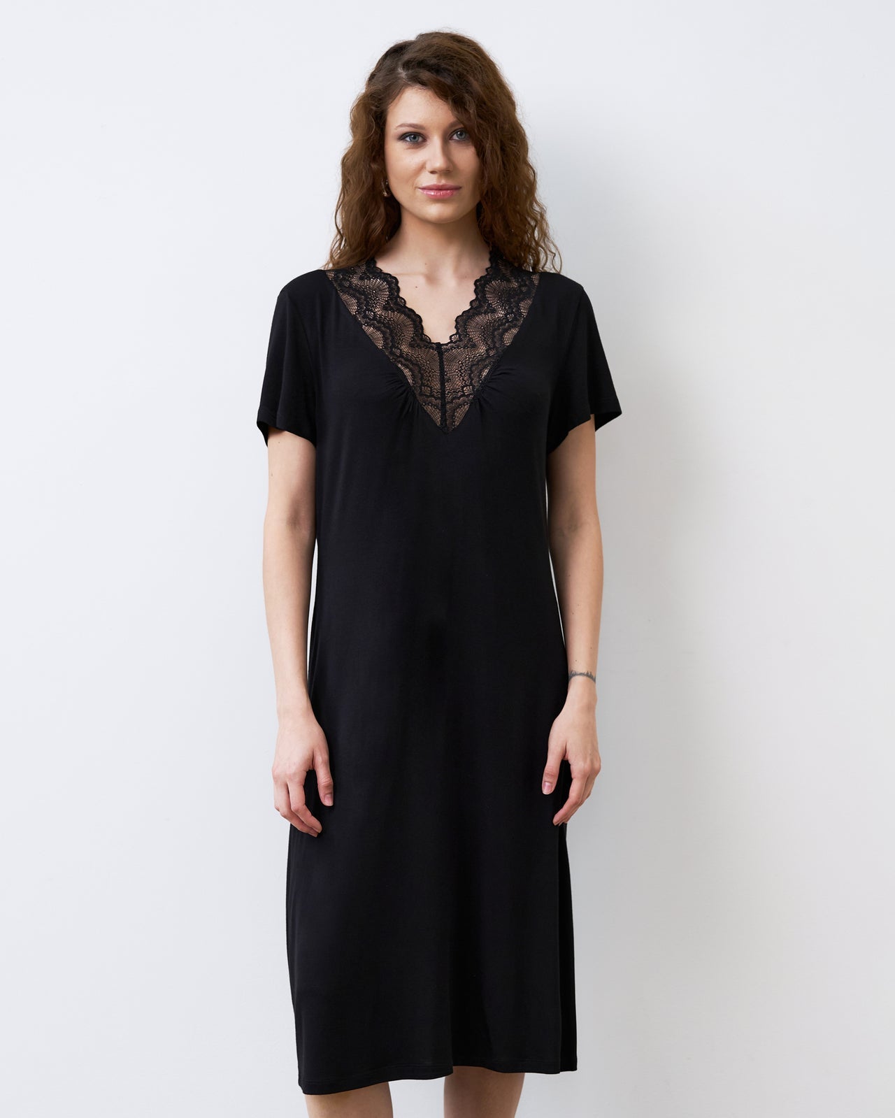 Effetto Bamboo Collection S/S T-Shirt Nightgown