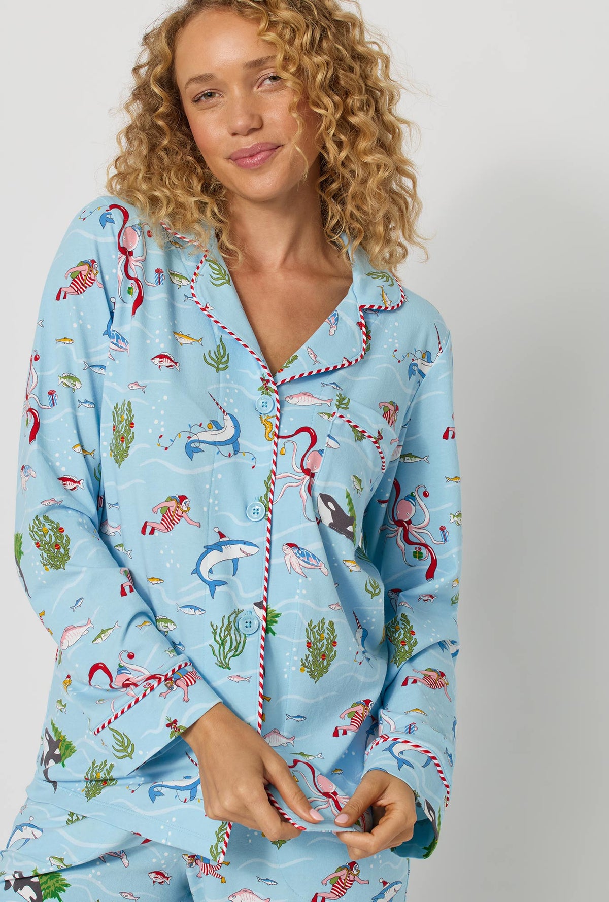 Bed Head Women's Holiday Inspired L/S Classic PJ Set