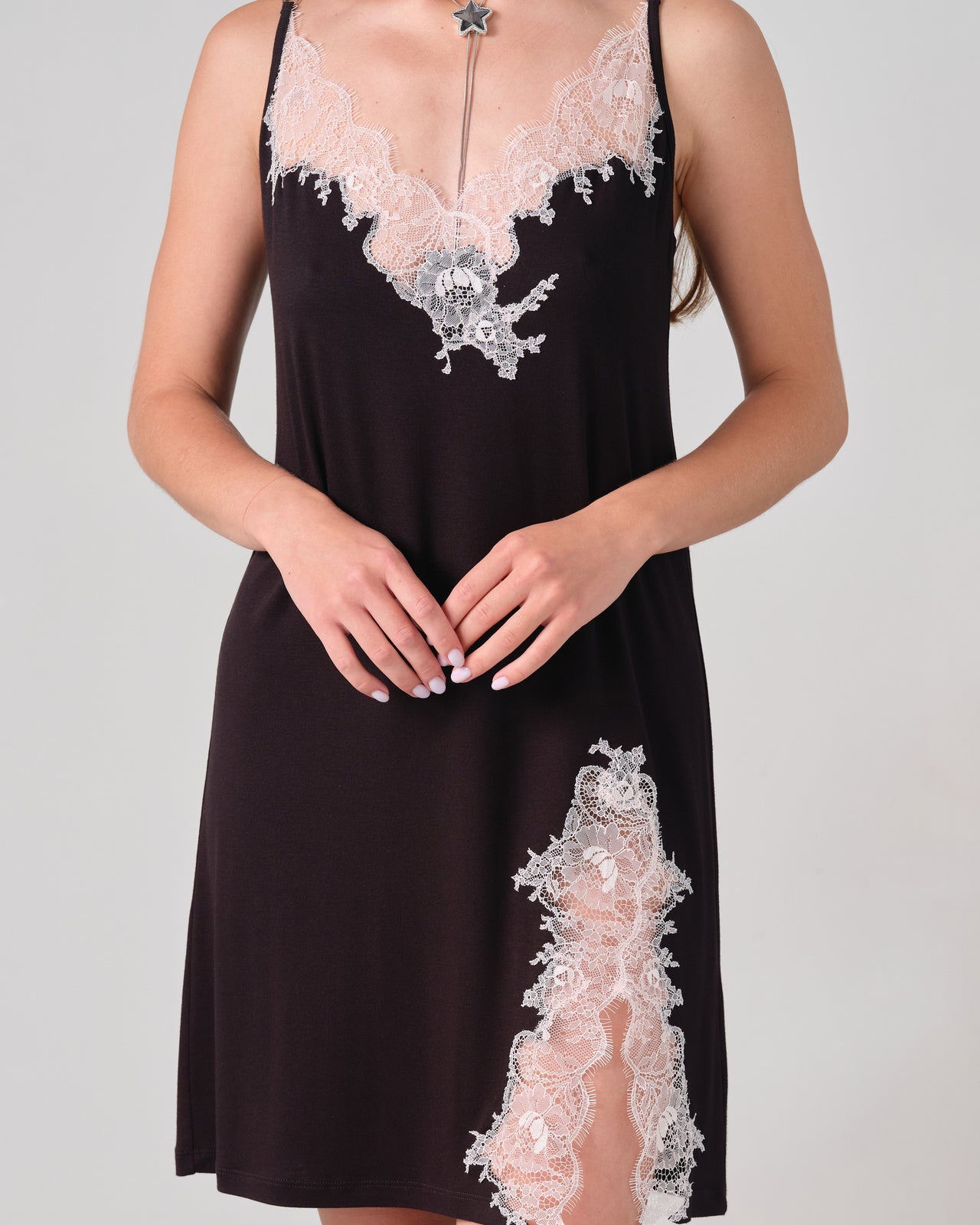 Effetto Bamboo Collection Spaghetti Strap Chemise