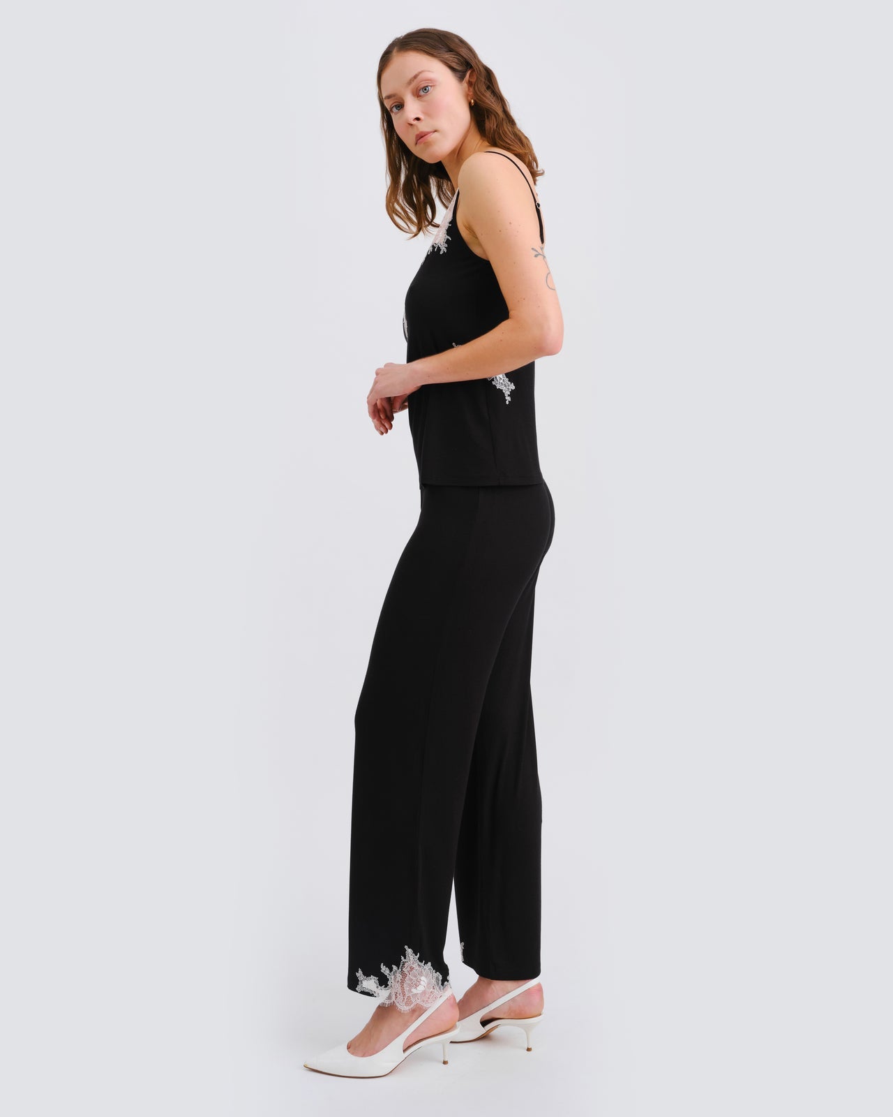 Effetto Bamboo Collection Camisole Pant PJ Set