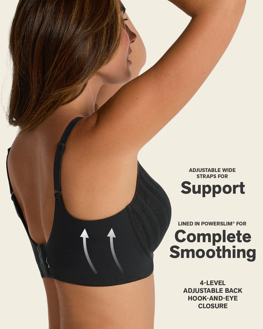 Leonisa Daily Lace Wireless Support Bra