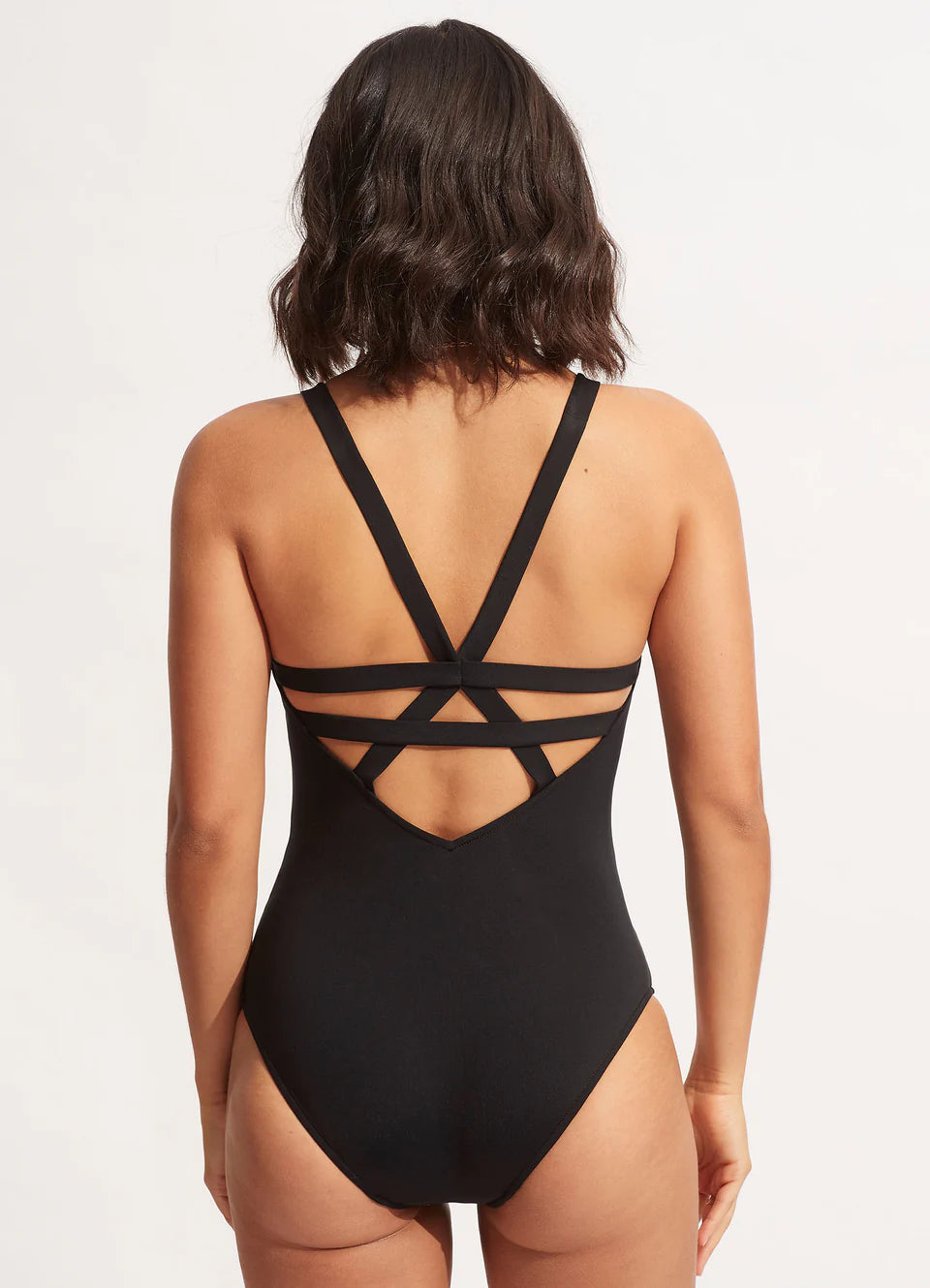 Seafolly Collective Deep V One Piece