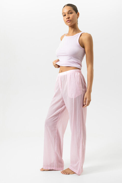 Mey Serie Cotton Stripes Long Trousers