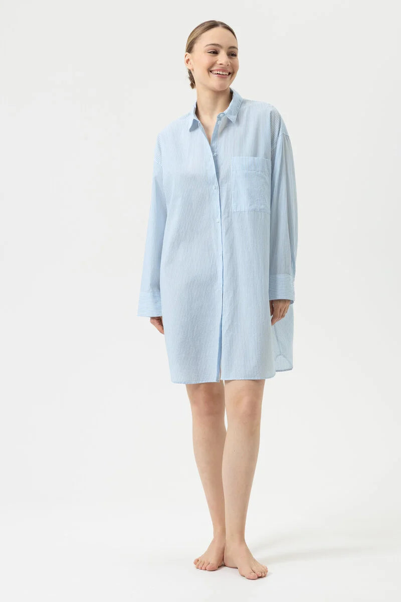 Mey Serie Cotton Stripes Sleepshirt