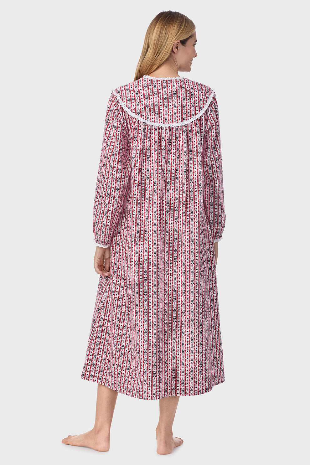 Lanz of Salzburg Flannel Long Gown