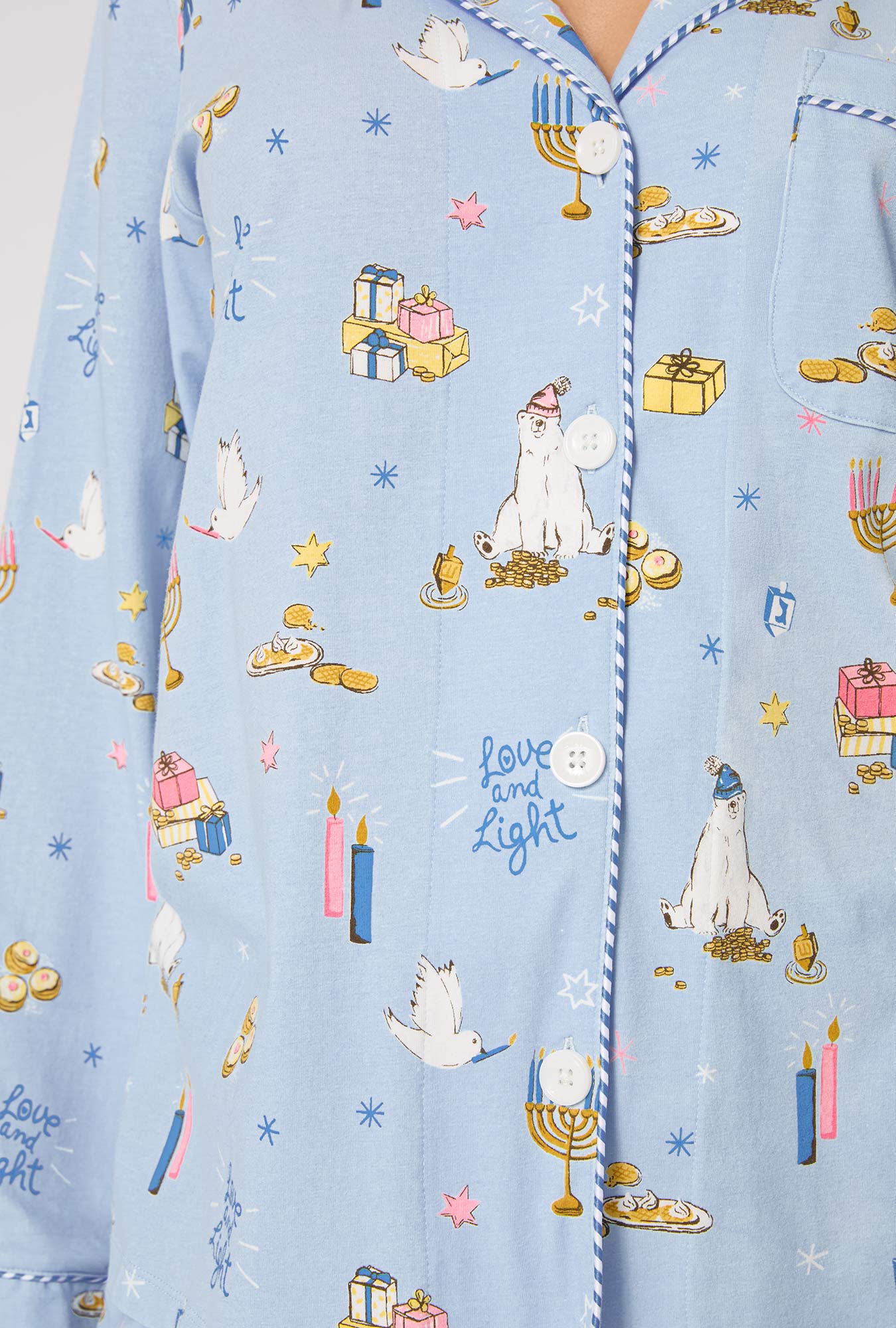 Bed Head L/S Holiday Classic Stretch Jersey PJ Set