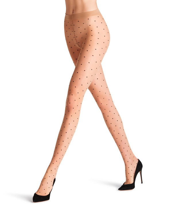 Falke Dot Bicolor 15 DEN sheer polka dot tights for women