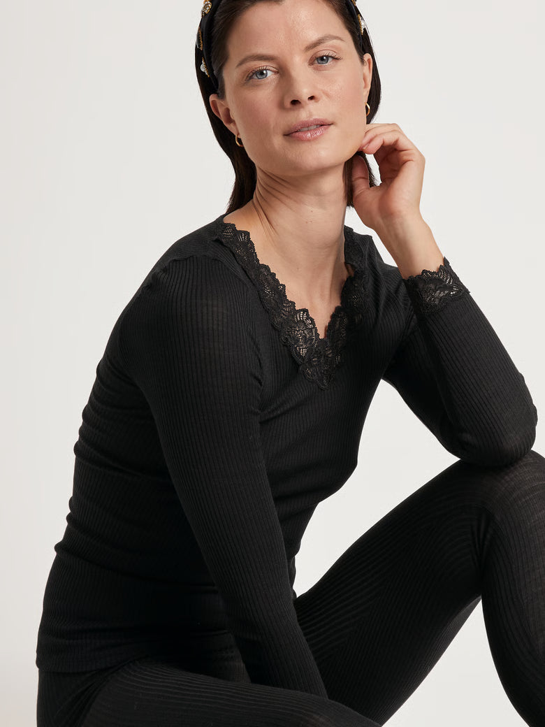Silky Wool Joy Long Sleeve Top