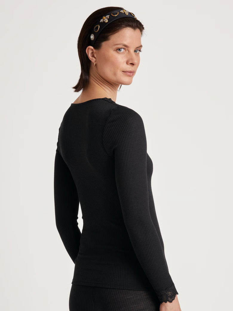 Silky Wool Joy Long Sleeve Top