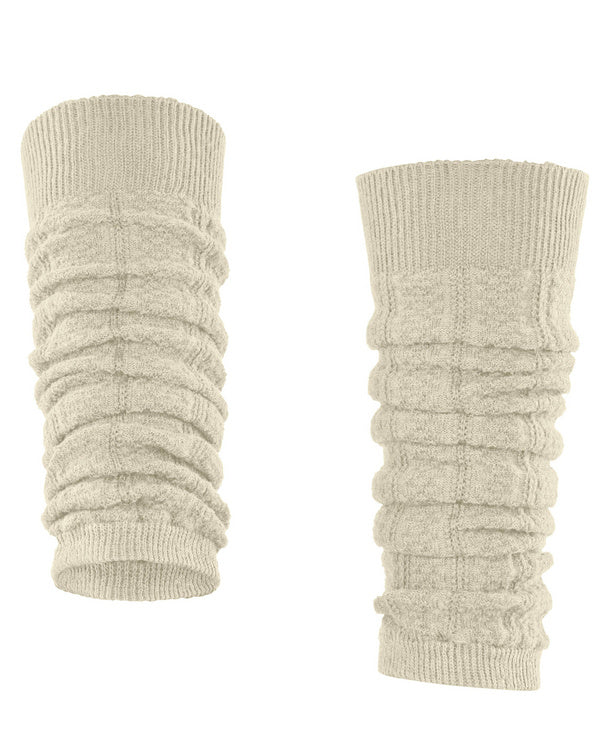 Cozy wool and cotton leg warmers by Falke for winter comfort