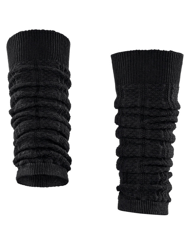 Soft Falke Needlepoint leg warmers with Perfect Fit design