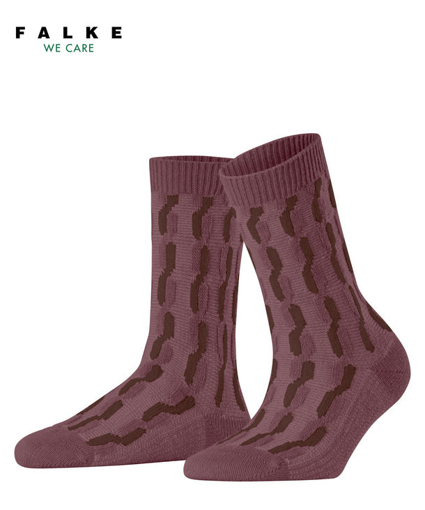 Sustainable Falke Tress Lock socks for elegant everyday wear