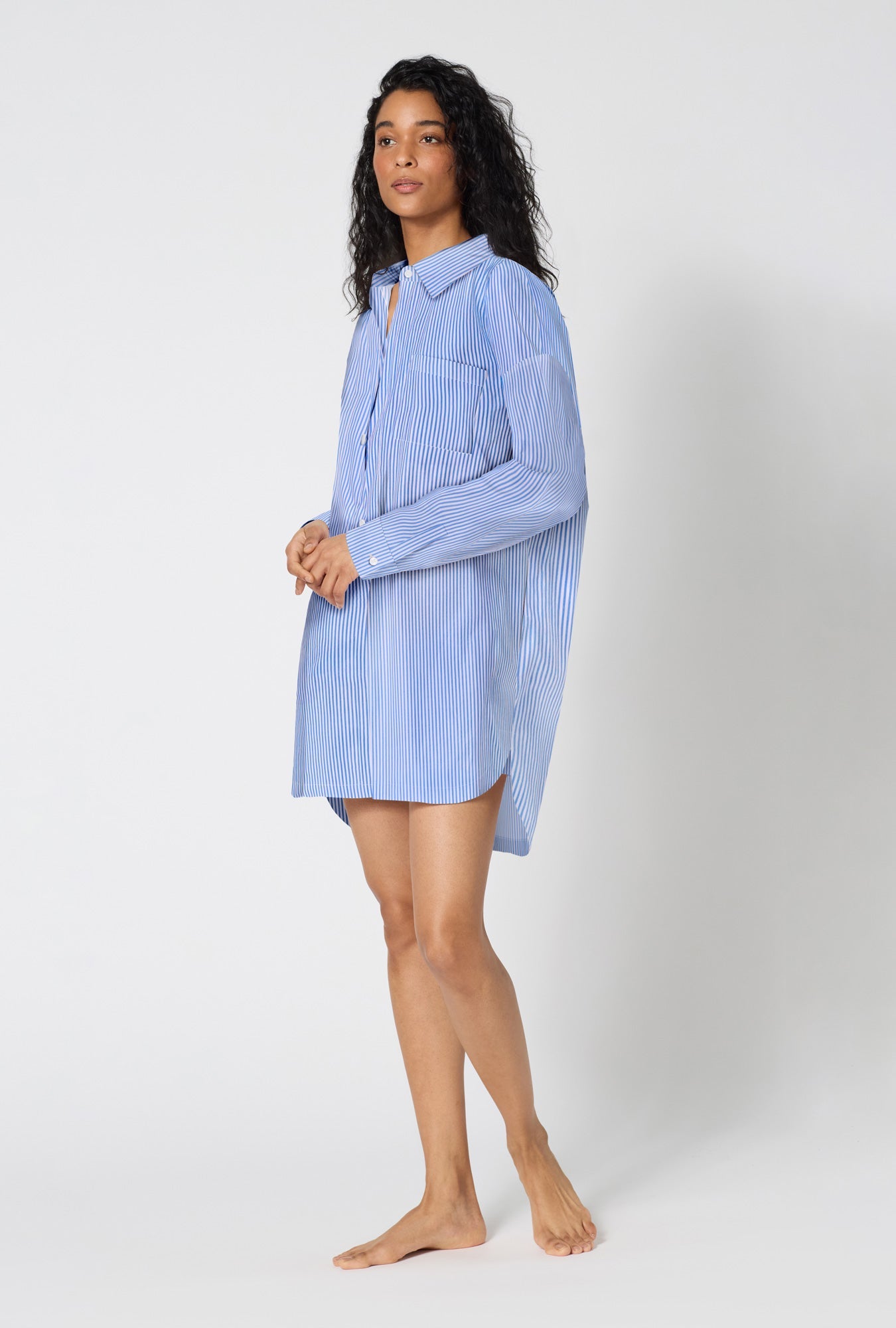 Bed Head French Stripe L/S Sleepshirt