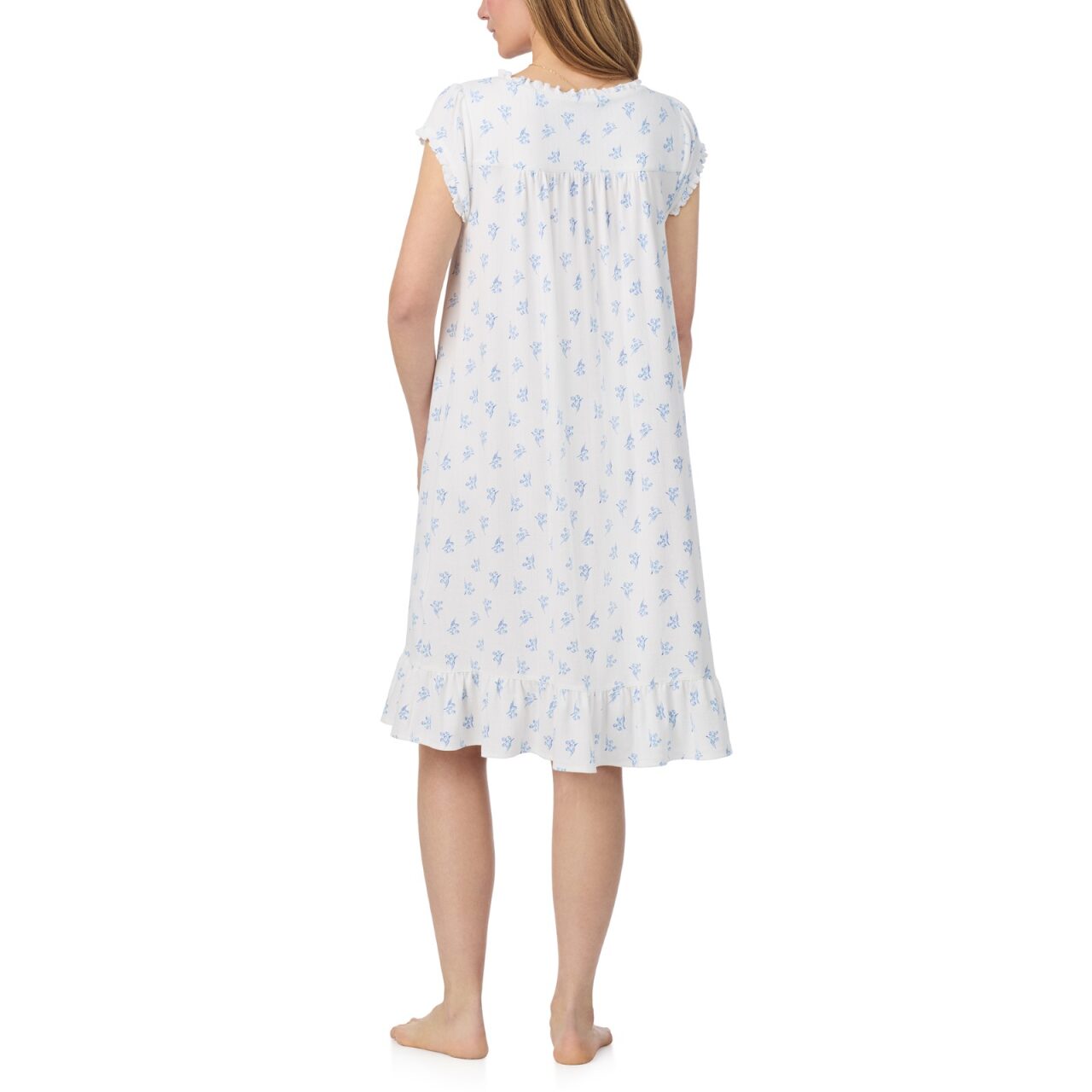 Eileen West Flutter Sleeve Short Nightgown