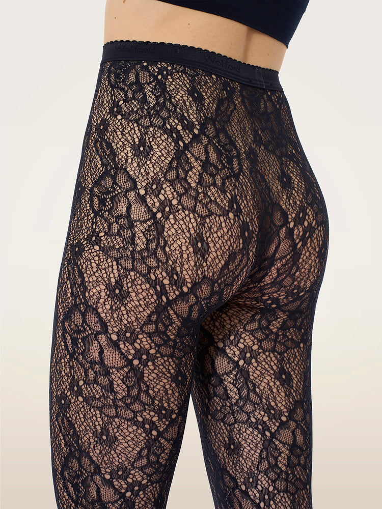 Wolford Infinite Rose Net Tight