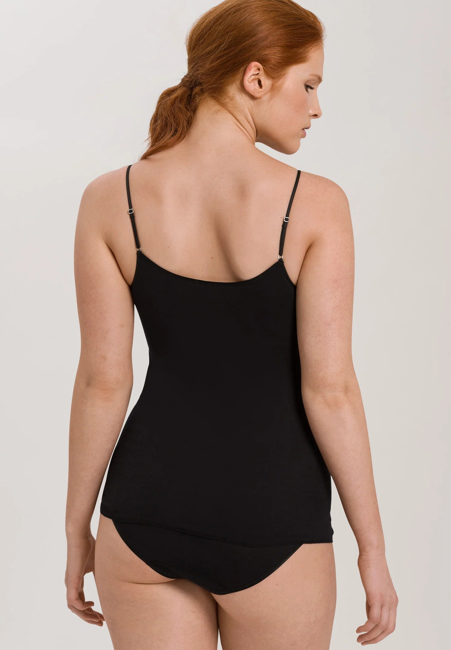 Hanro Cotton Seamless V-Neck Camisole