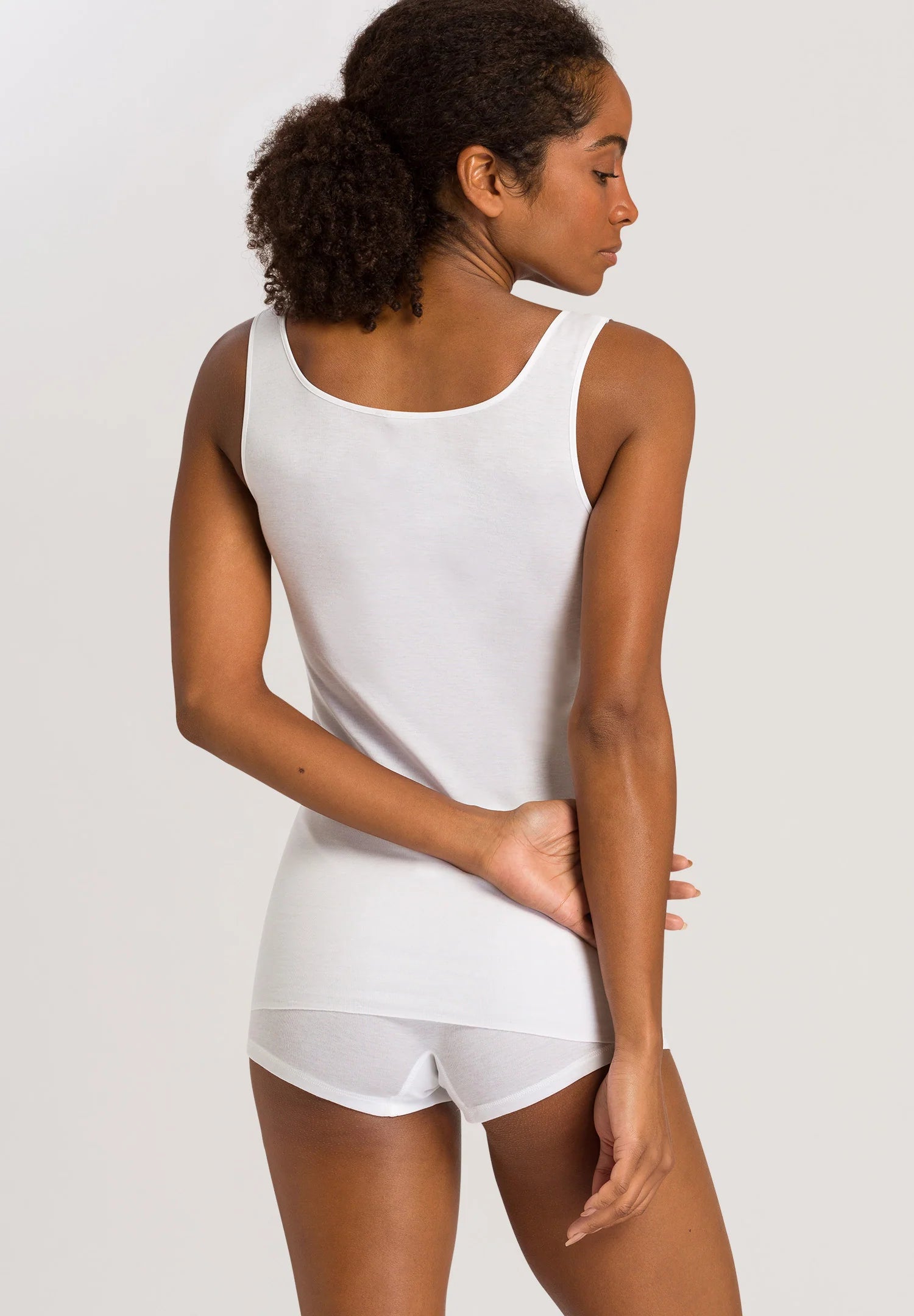 Hanro Cotton Seamless Tank Top