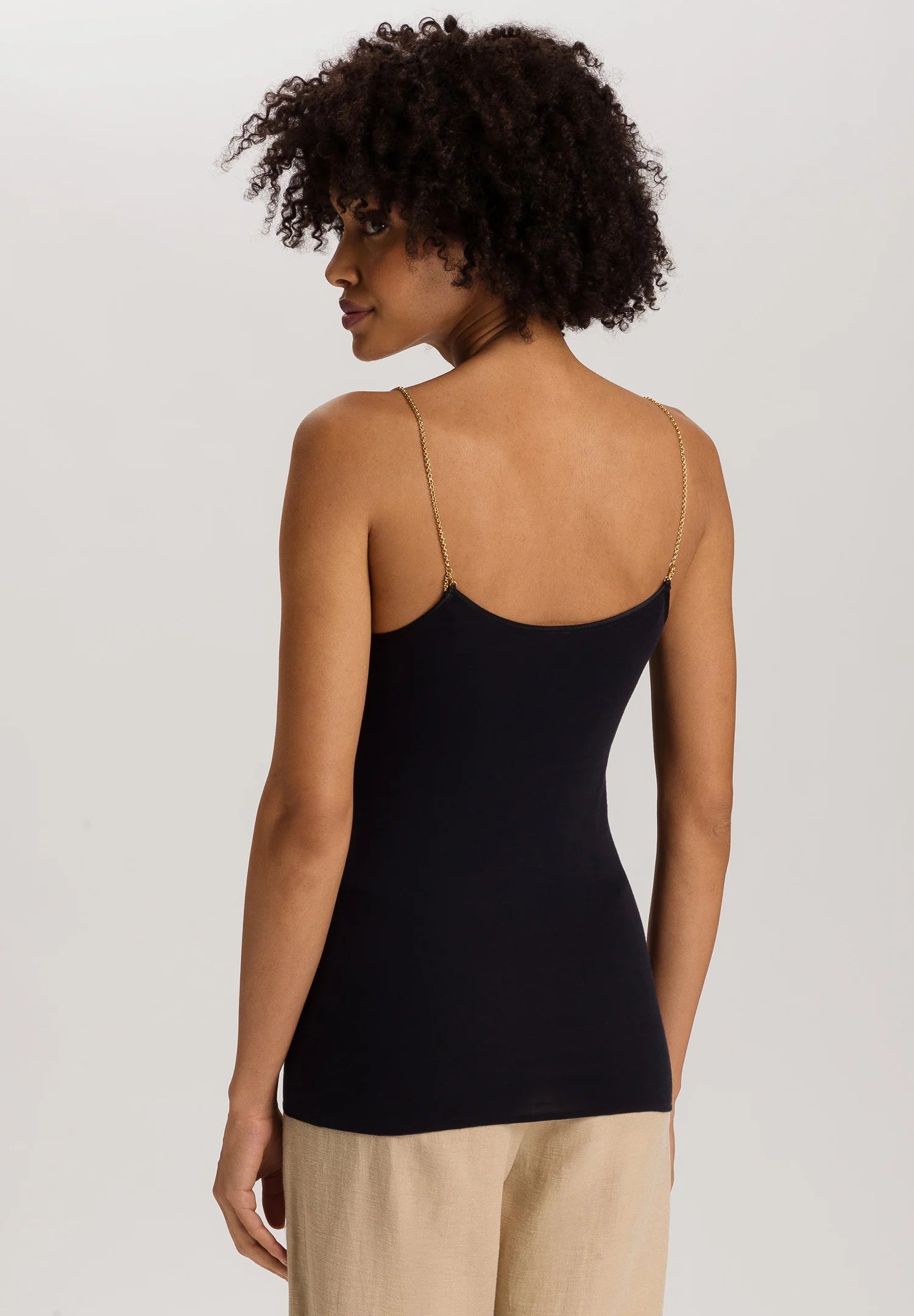 Hanro Swarovski Crystal Cotton Camisole