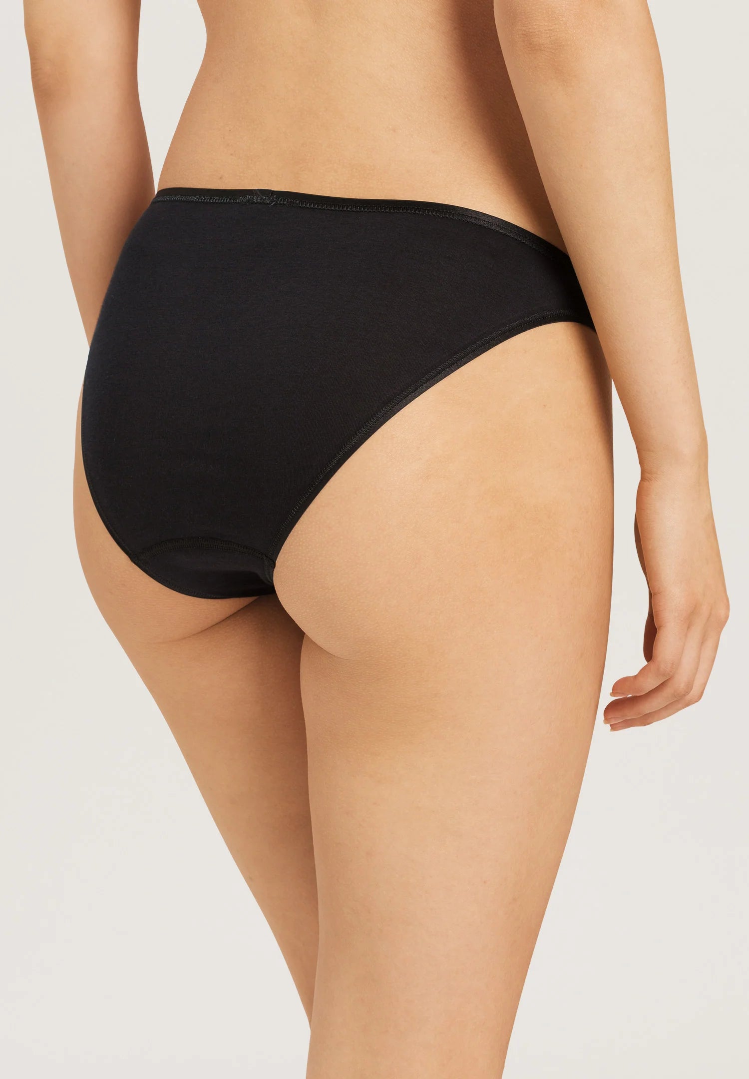 Hanro Cotton Seamless Hi-Cut Brief Panty