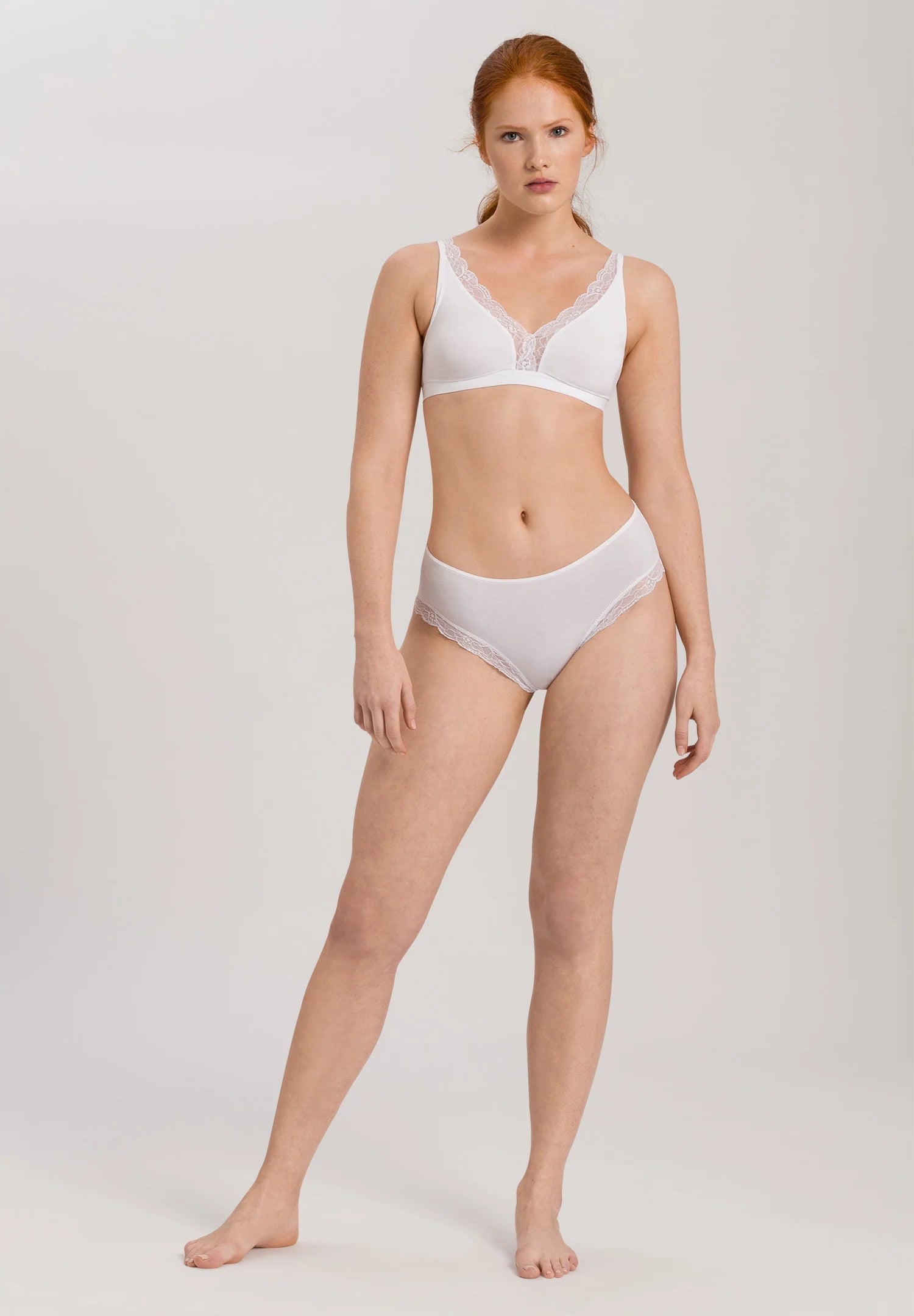 Hanro Cotton Lace Soft Cup Bra