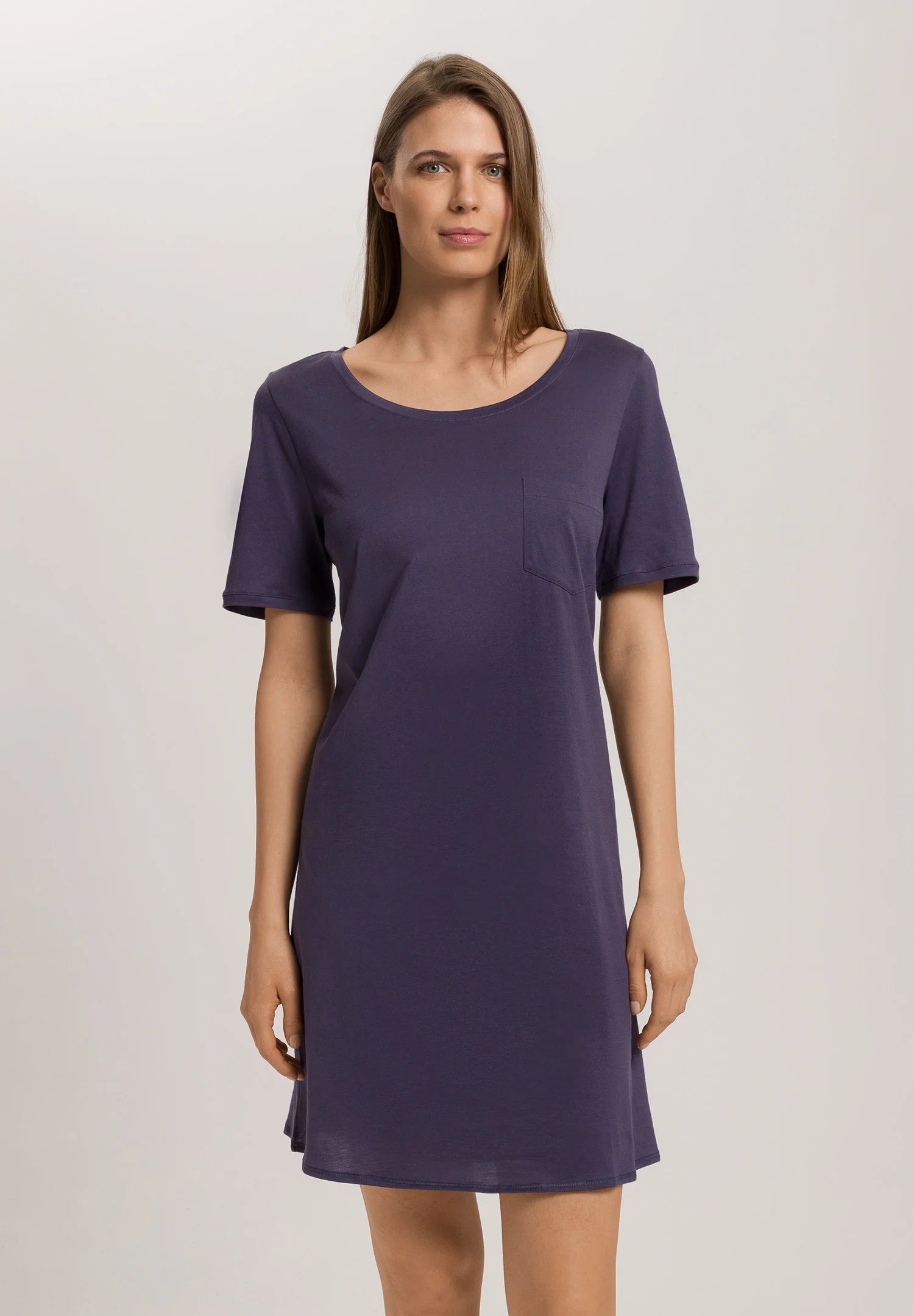 Hanro Cotton Deluxe Short Sleeve Bigshirt