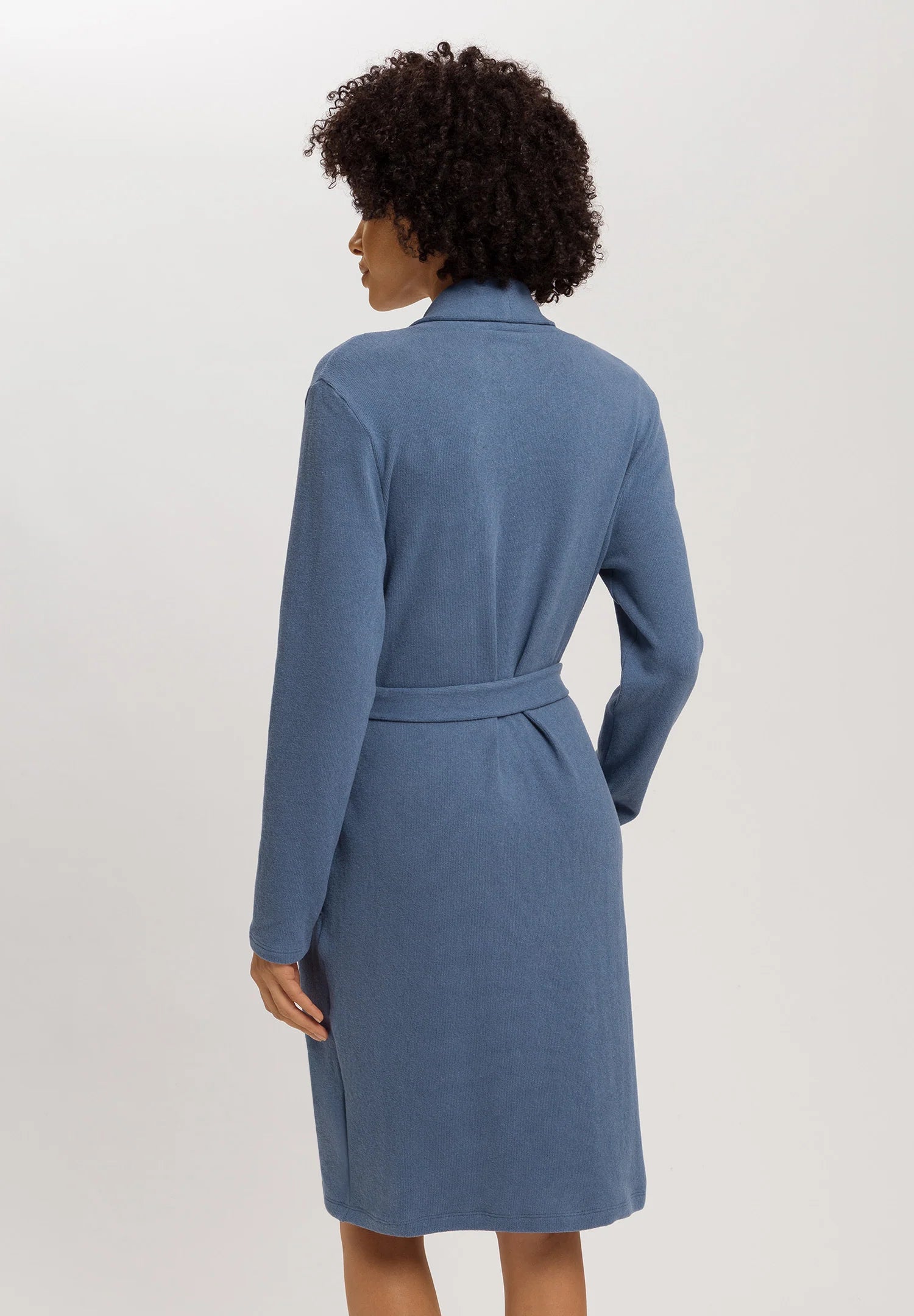 Hanro Easy Wear Recycled Cotton Blend Robe