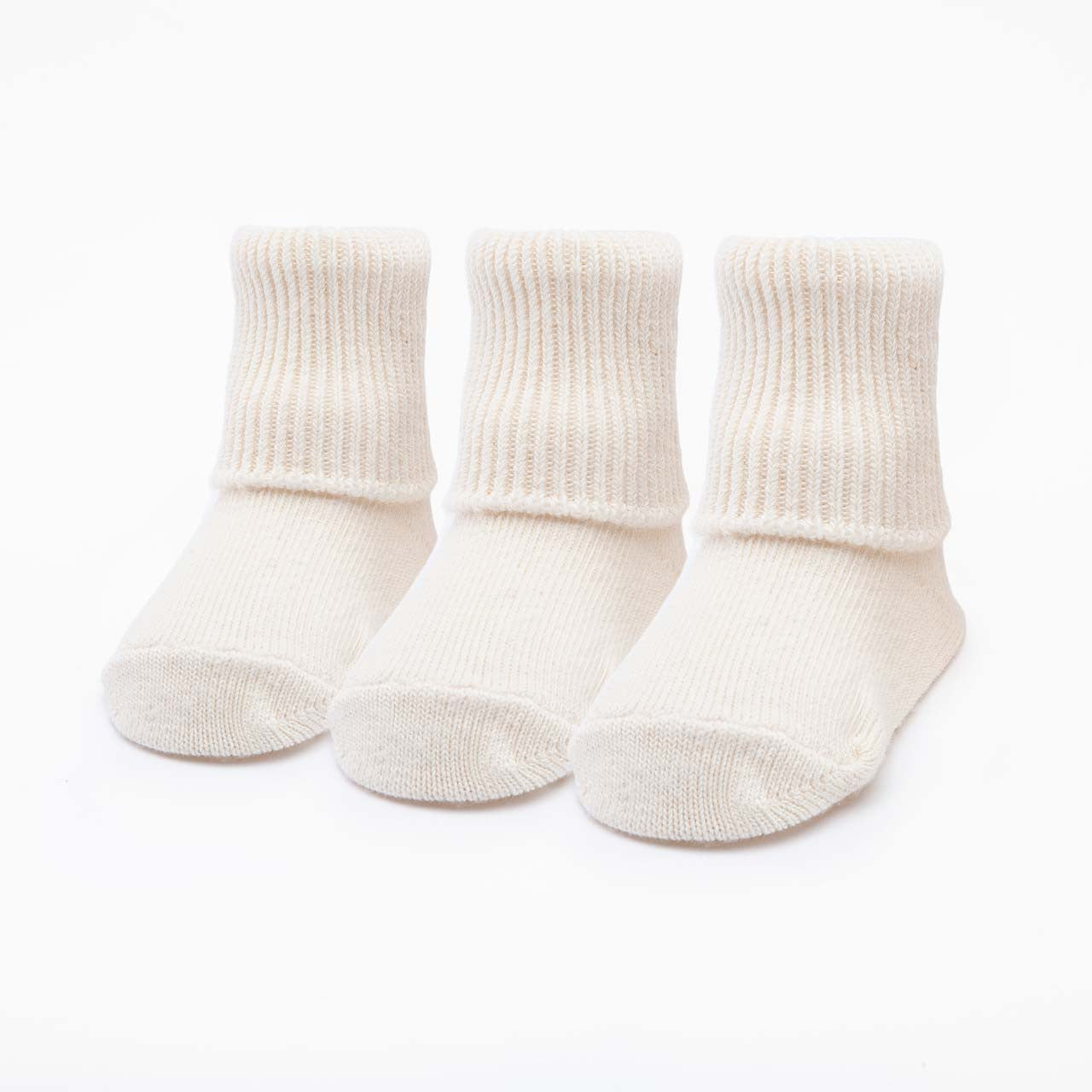 Organic cotton baby anklet socks