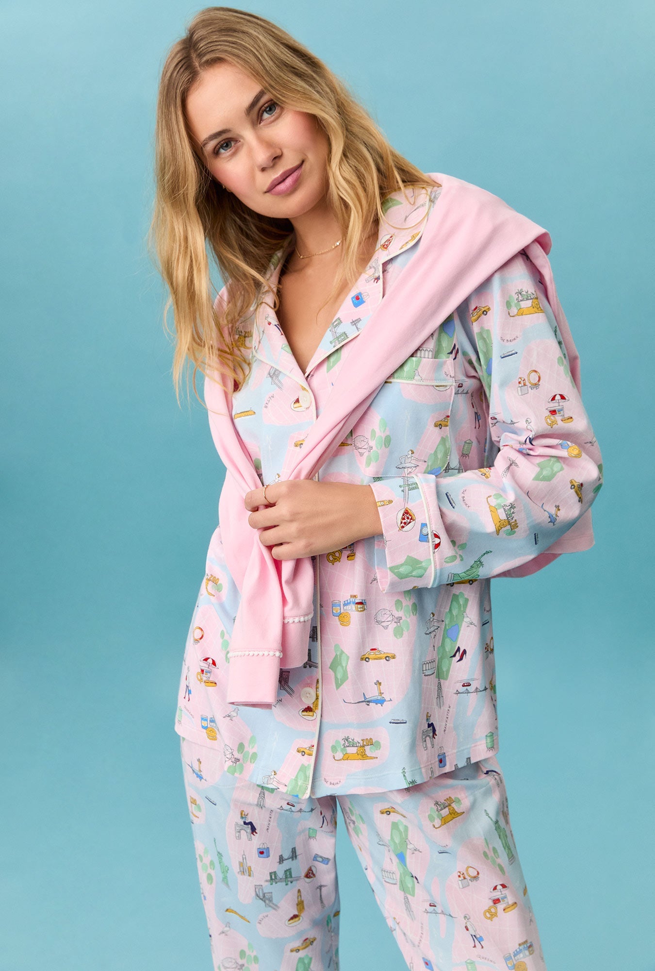 Bed Head New York New York Classic L/S PJ Set