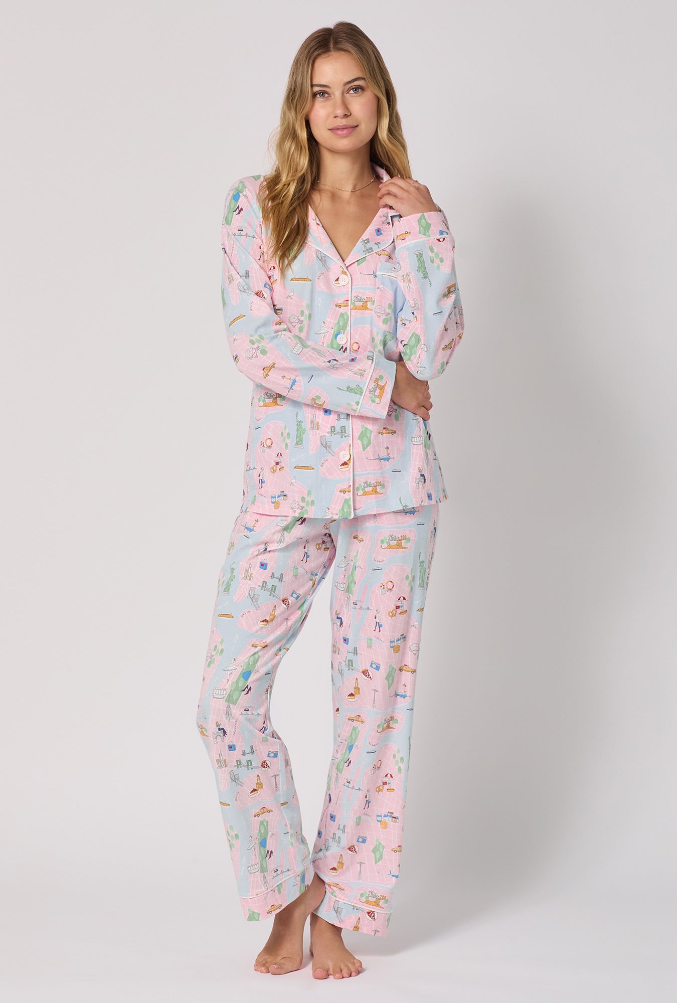 Bed Head New York New York Classic L/S PJ Set