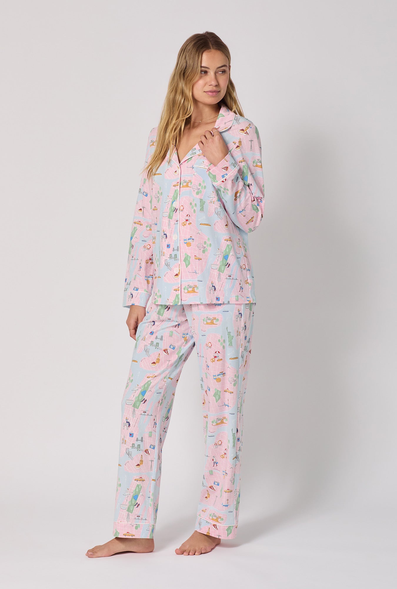 Bed Head New York New York Classic L/S PJ Set
