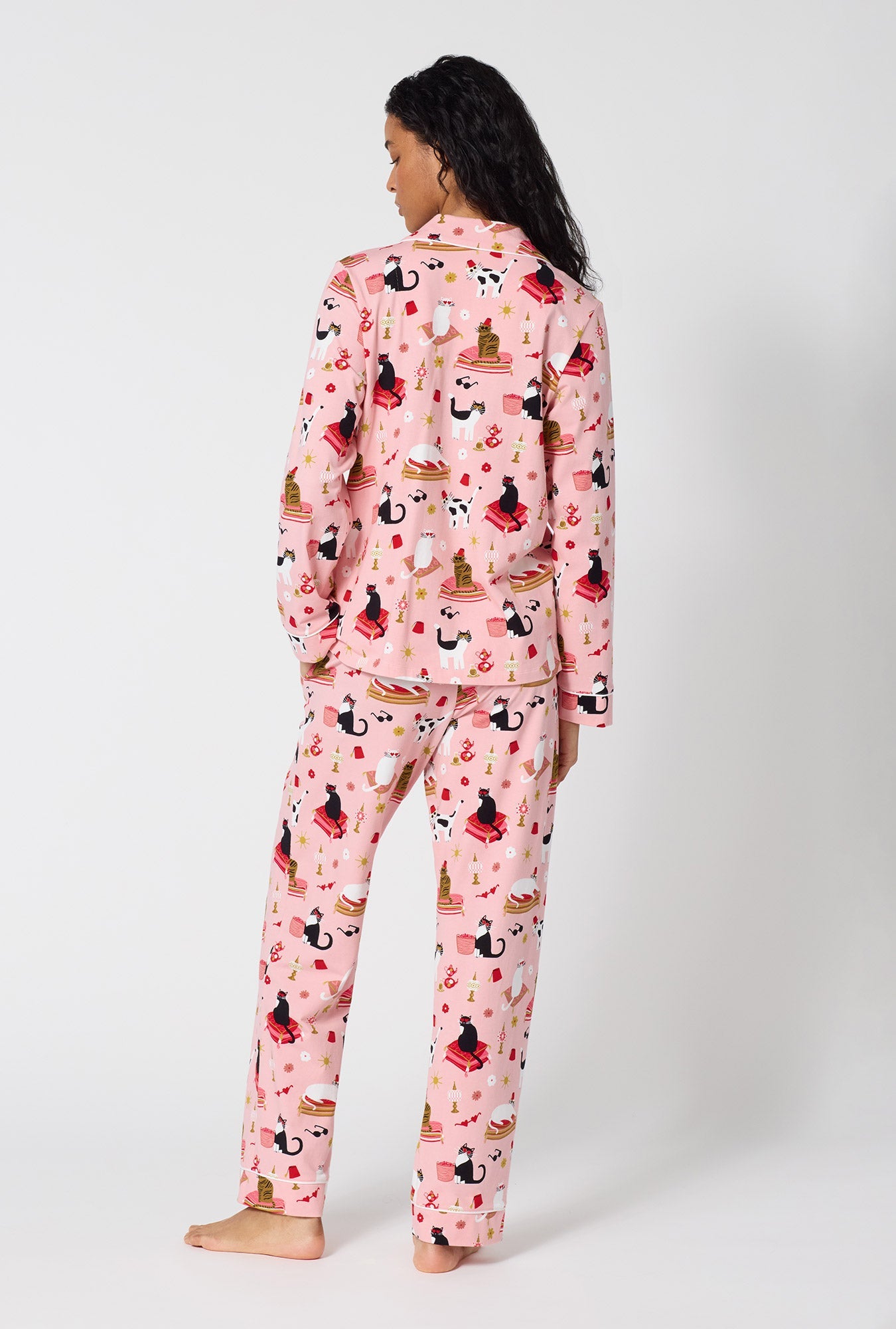 Bed Head Long Sleeve Classic Stretch Jersey PJ Set