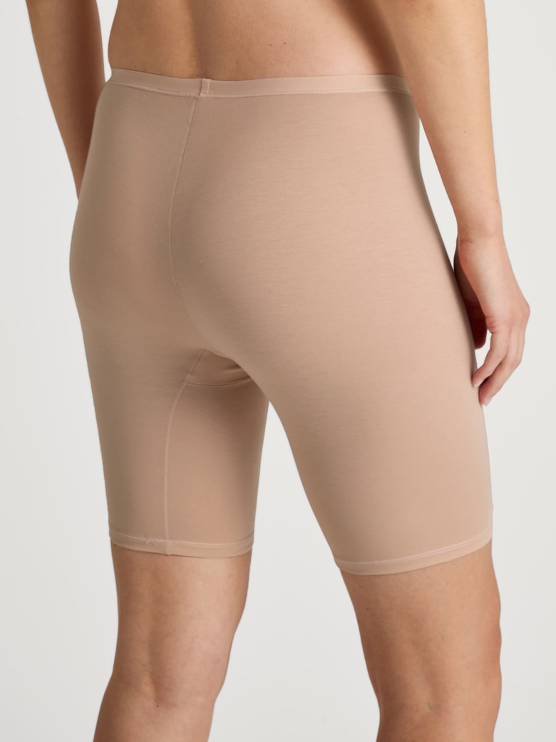 Women’s breathable cotton stretch panties with long leg