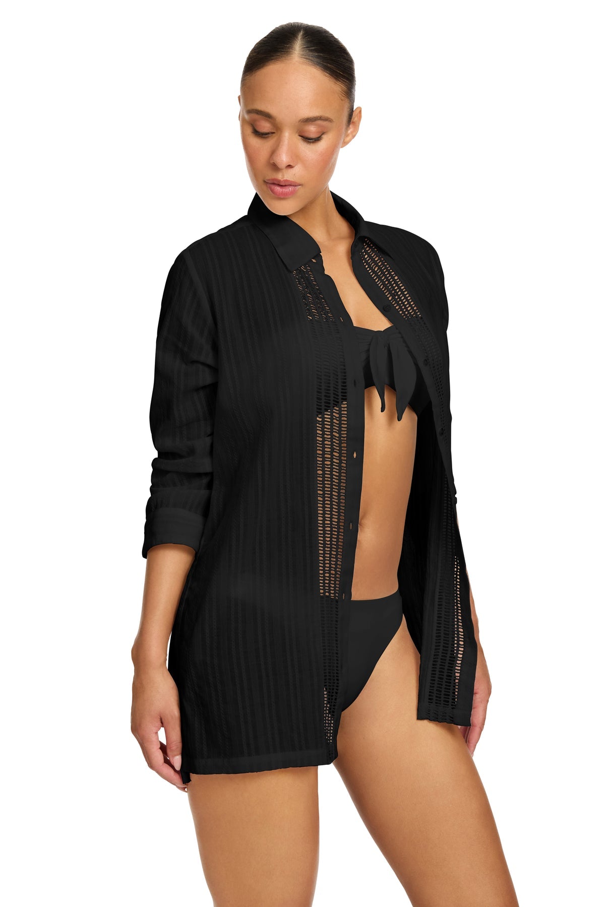 Robin Piccone Marina L/S Shirt