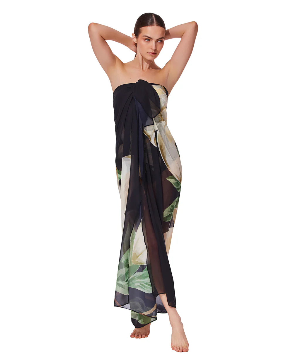 Gottex Yuri Flower Pareo