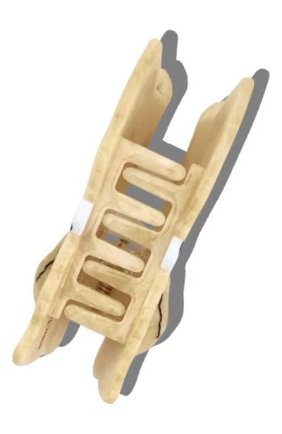 Solar Eclipse Hand-Painted Scarf Kitten Claw Clip