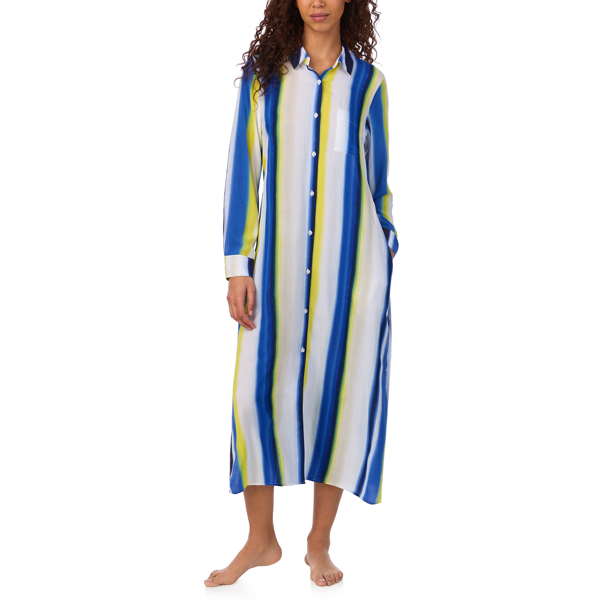 Donna Karan Sleep 50" L/S Sleep Shirt