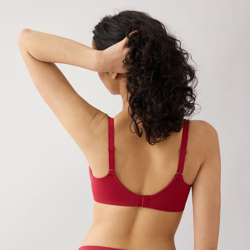Back Appeal Underwire Bra - Regina Red(643)