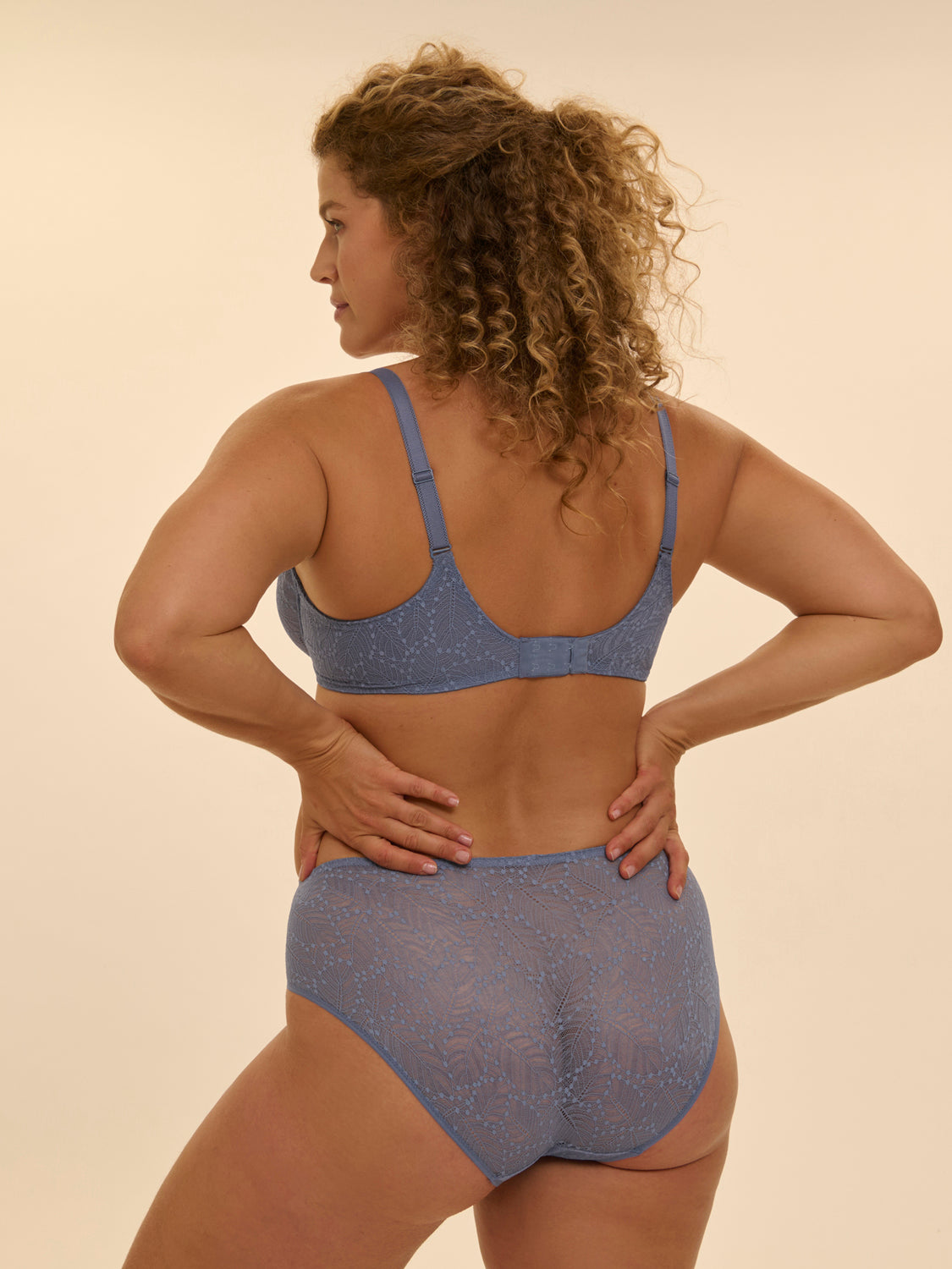 Simone Perele Comete Full Cup Bra - Chambray Blue