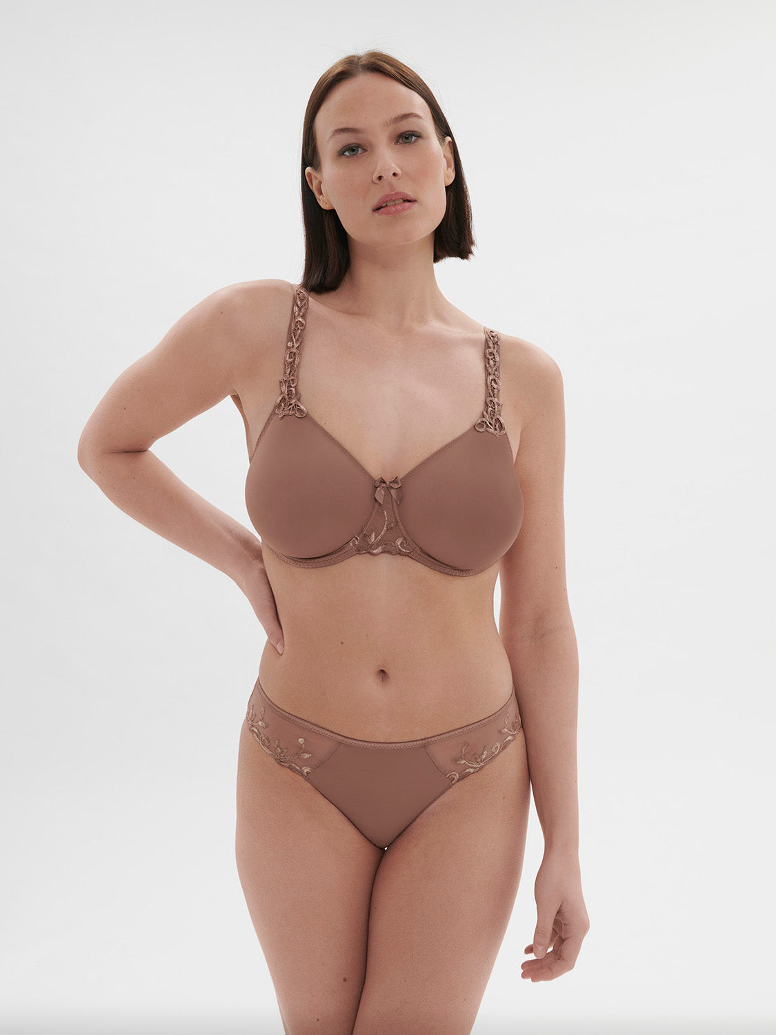 Simone Perele Andora Bikini Panty - Brown