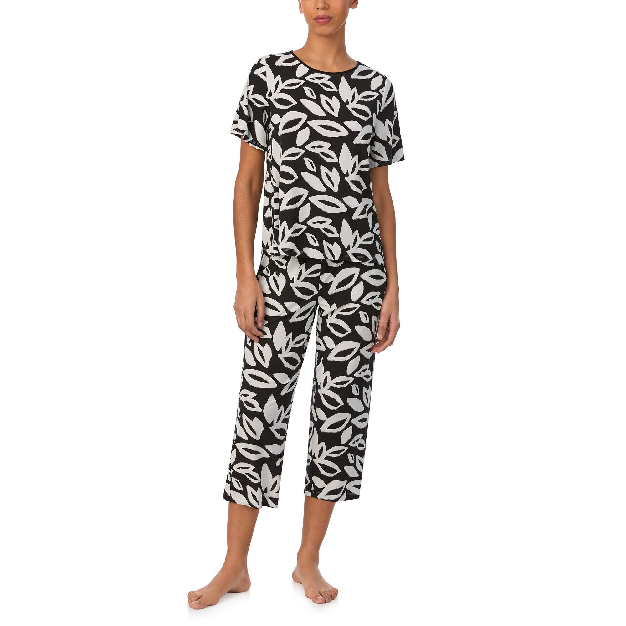Donna Karan Sleep Plus Size Short Sleeve Sleep Top