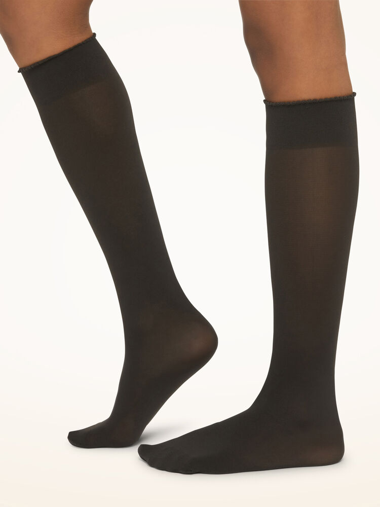 Wolford Velvet De Luxe 50 Knee Highs