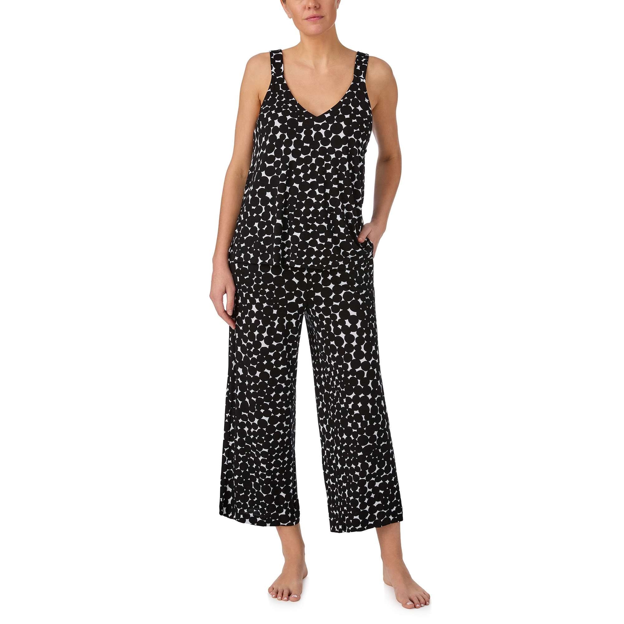 Donna Karan Sleep Just Heating Up Cami & Crop Pant PJ Set