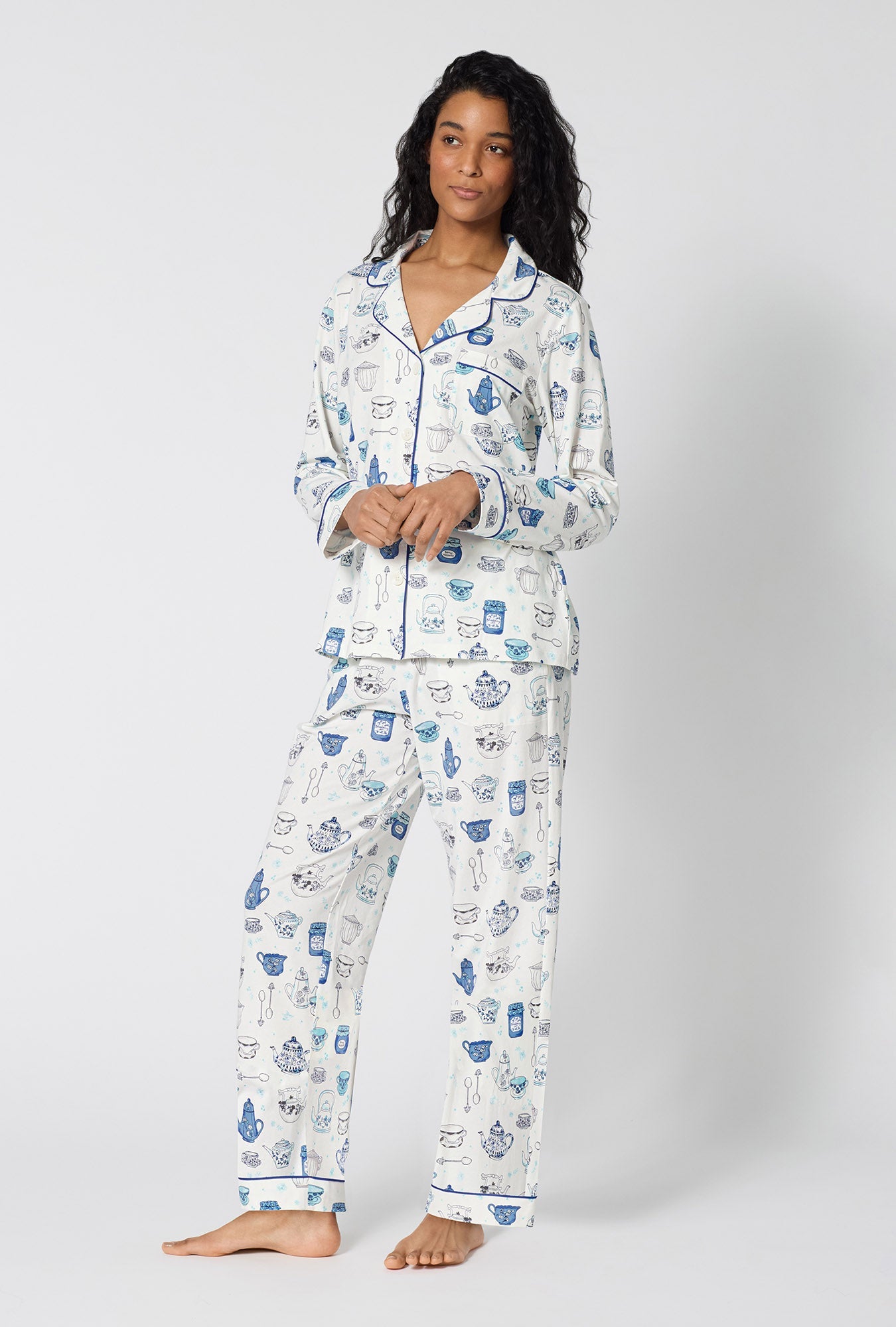 Bed Head Women`s L/S Classic Pj Set