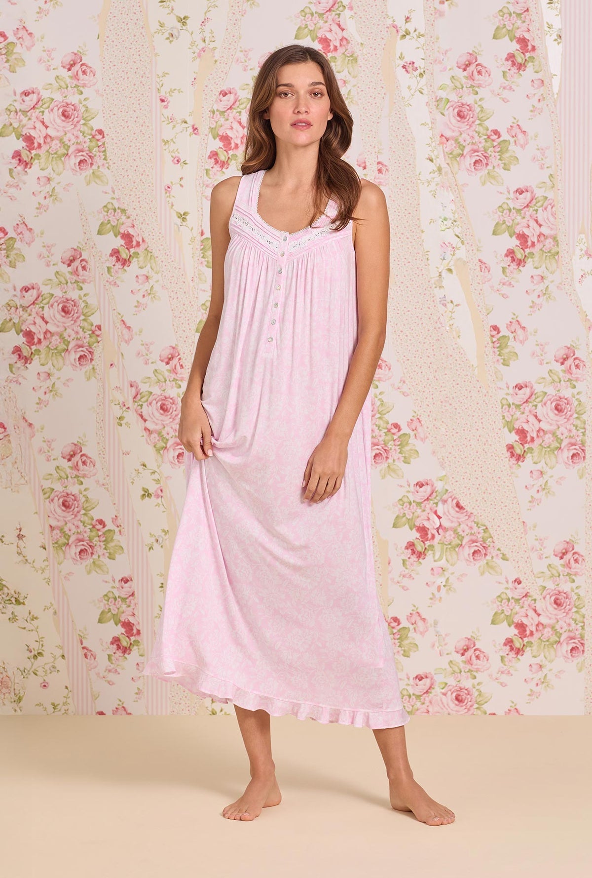 Eileen West "The Eileen" 50`` S/L Ballet Nightgown