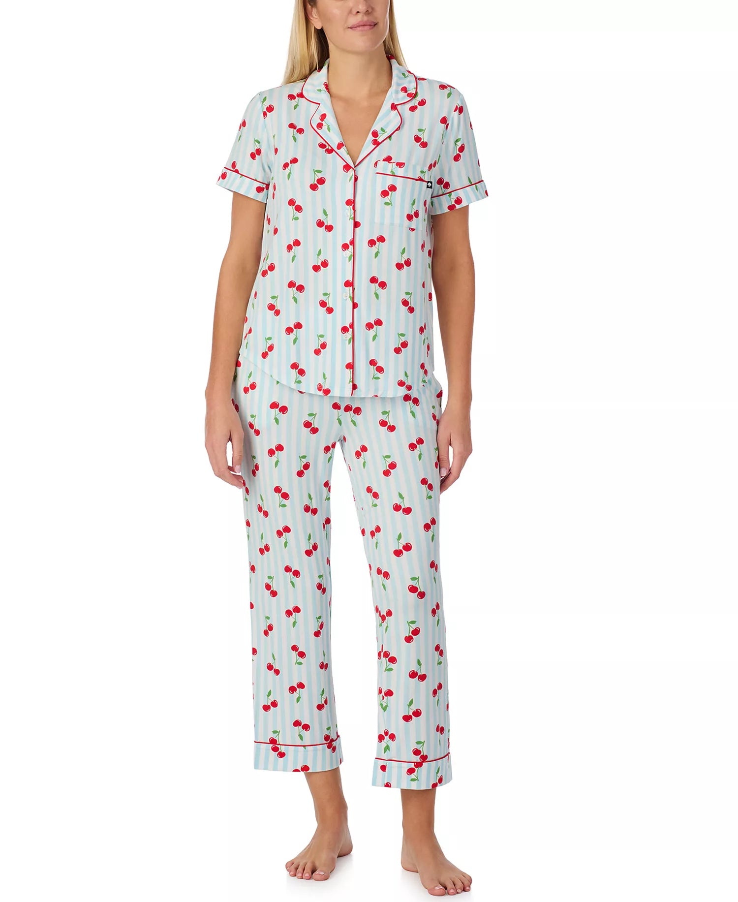 Kate Spade S/S Cropped PJ Set