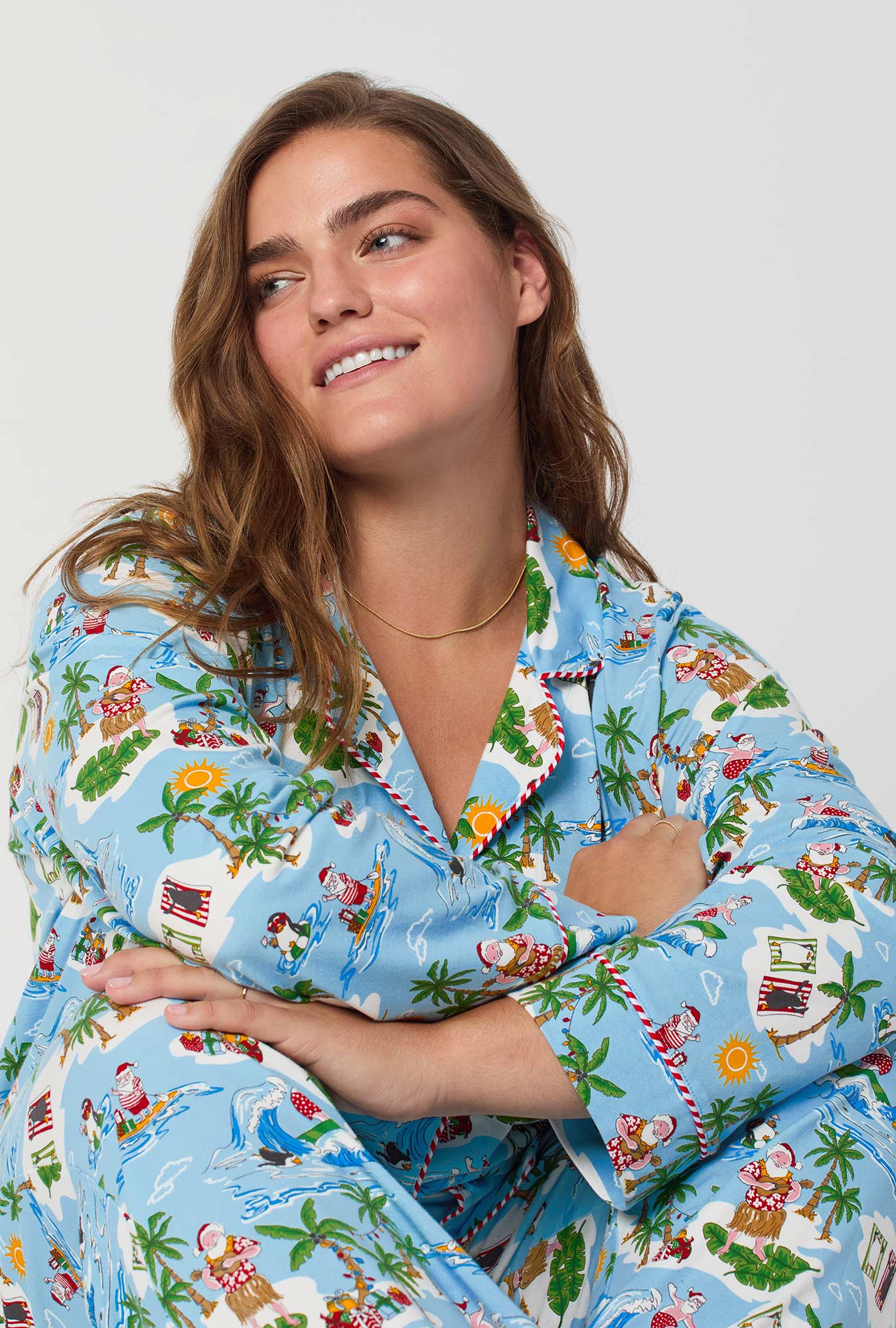 Bed Head L/S Holiday Classic Stretch Jersey PJ Set