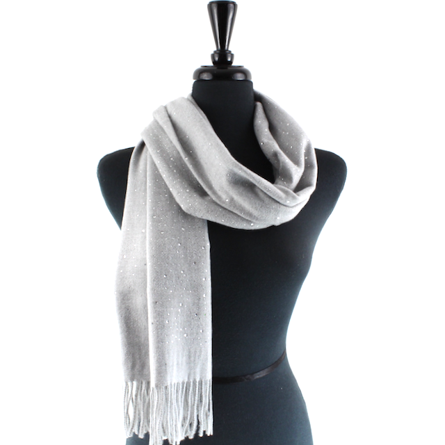 Pretty Persuasions Mischa Rhinestones Embellishment Scarf
