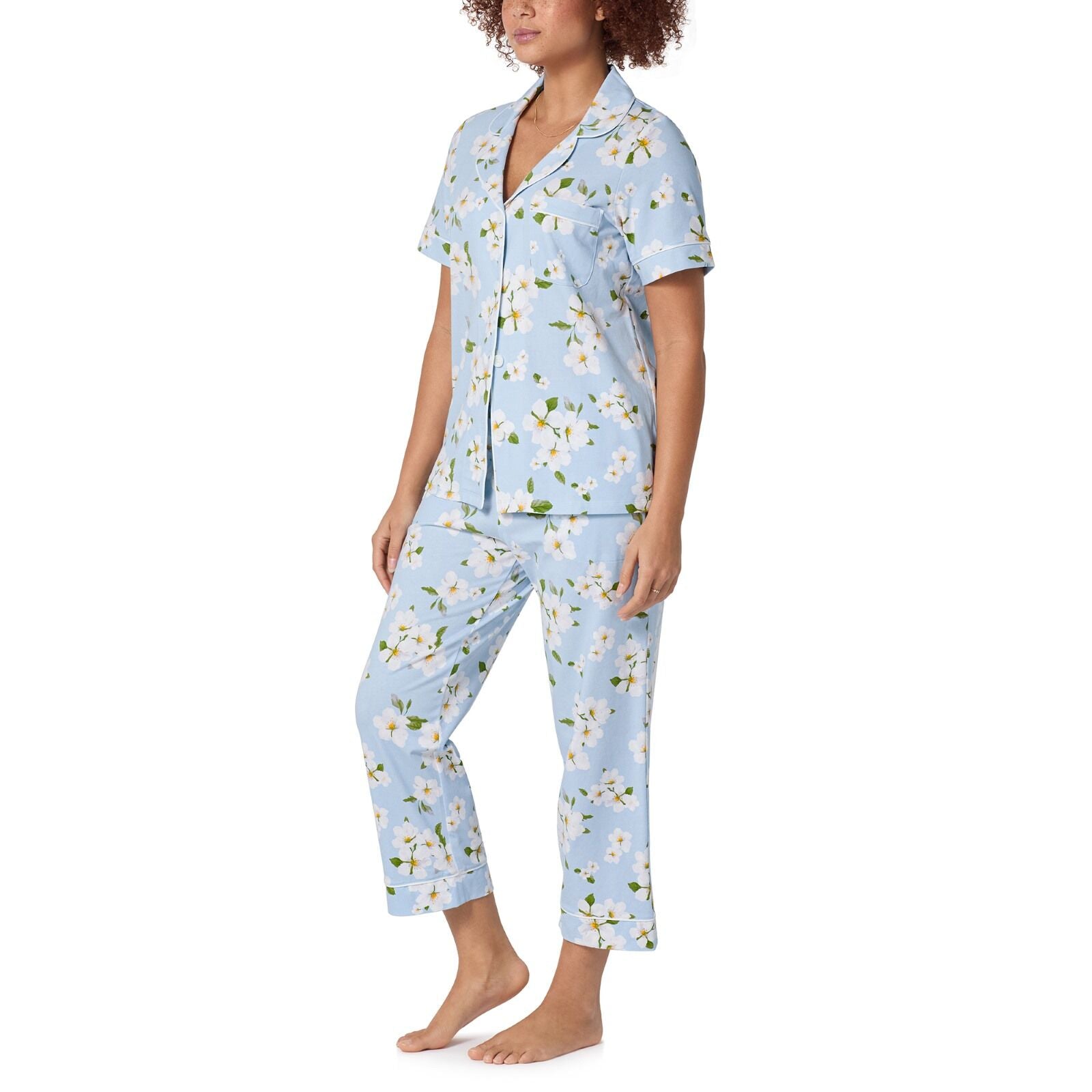 Bed Head Magnolia Breeze S/S Cropped PJ Set