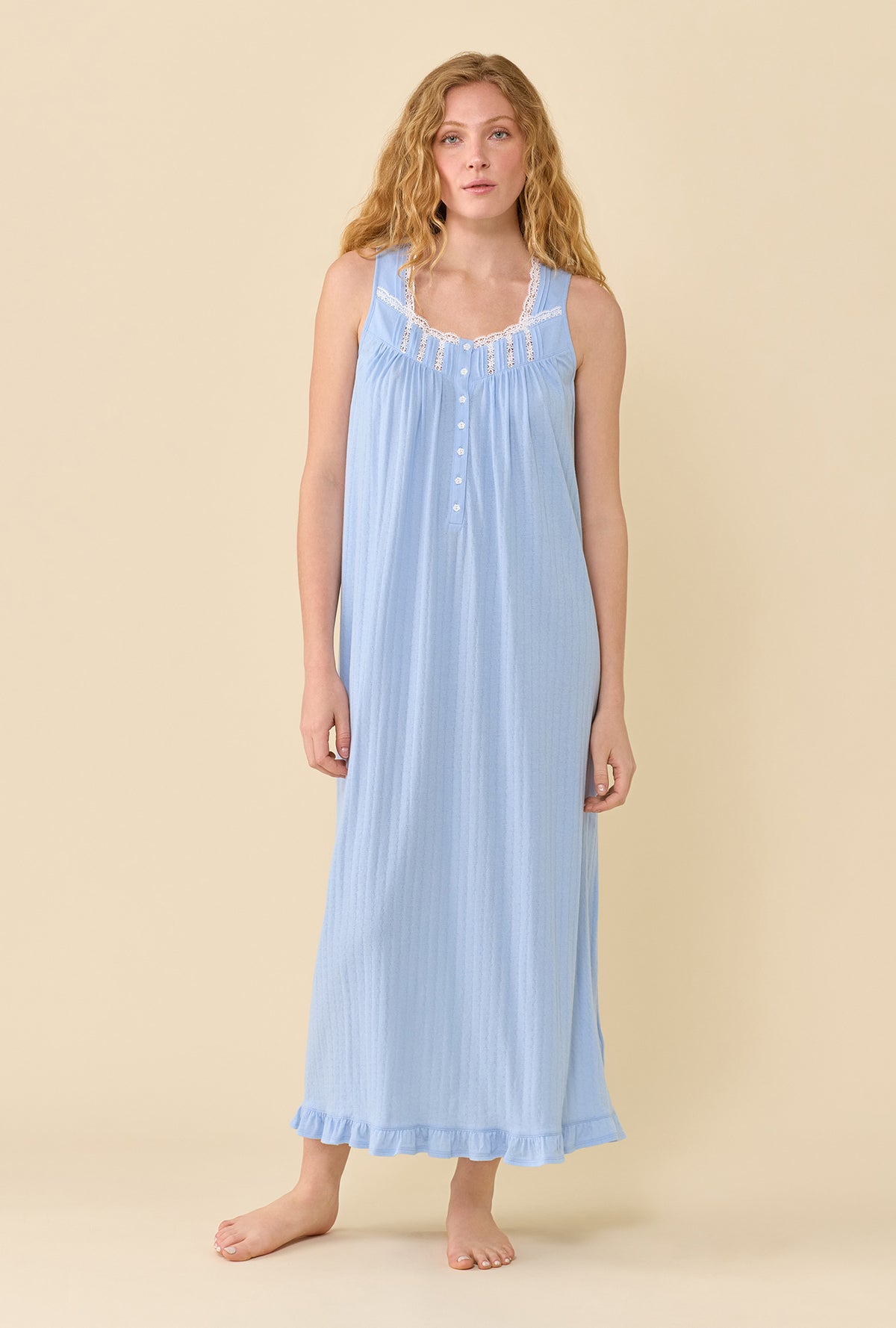 Eileen West 50" Ballet S/L Nightgown